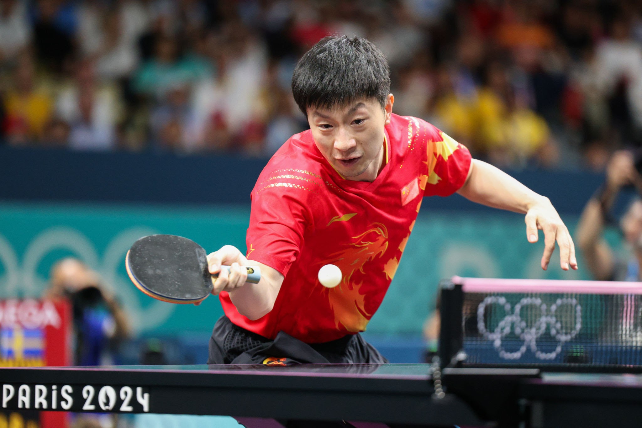 رياضي تنس طاولة محترف